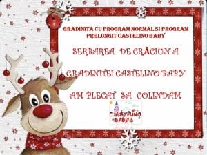 SERBARE CRACIUN LA GRADINITA