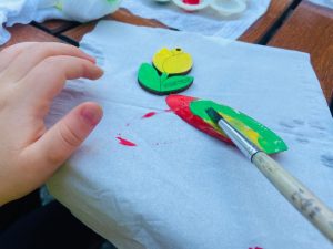 Atelier pictura LA MUZEUL SATULUI scoala altfel gradinita particulara sector 2