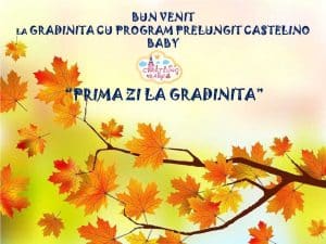 prima zi la gradinita castelino